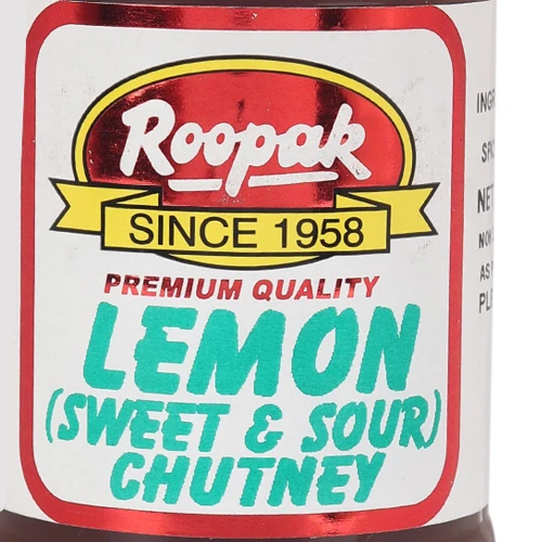 Lemon (Sweet & Sour) Chutney